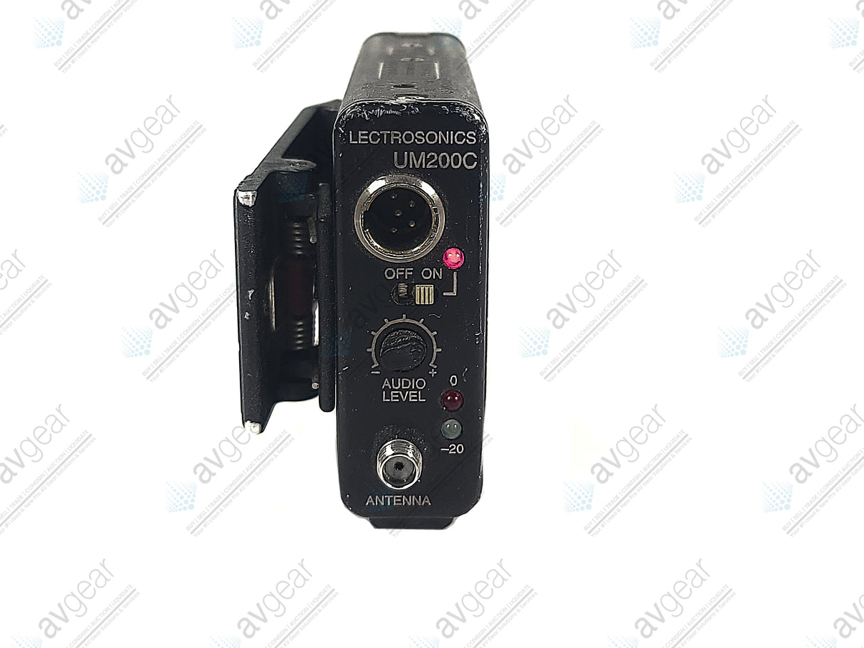 Letrosonics UM200C UHF Belt Pack Transmitter Block 22 (563-588MHz)