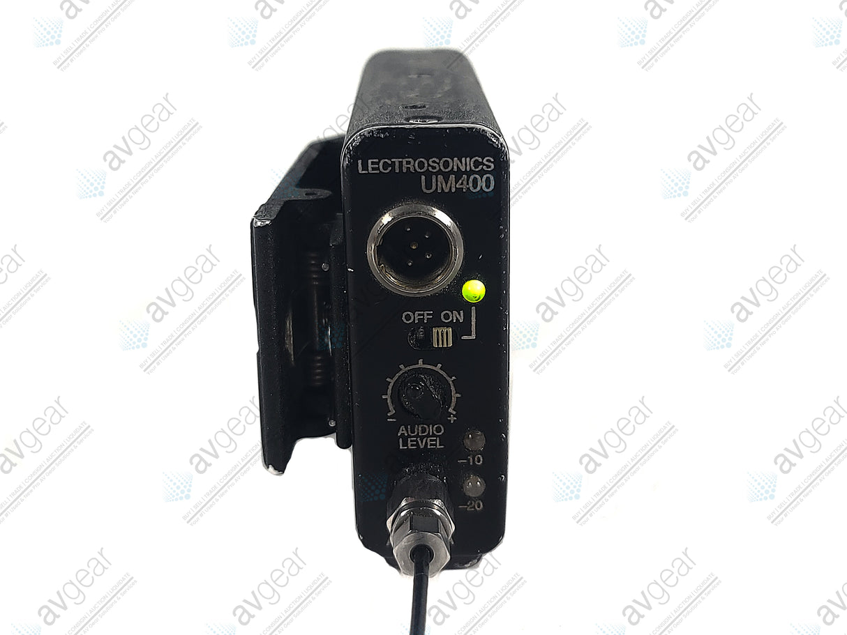 Lectrosonics UM400 Block 22 Belt Pack Transmitter (563-588MHz)