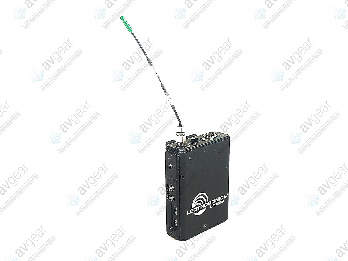 Lectrosonics UM400A Block 25 Belt Pack Transmitter (640-665MHz) [Not For Use In The USA]