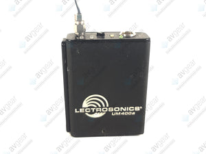 Lectrosonics UM400A Block 25 Belt Pack Transmitter (640-665MHz) [Not For Use In The USA]