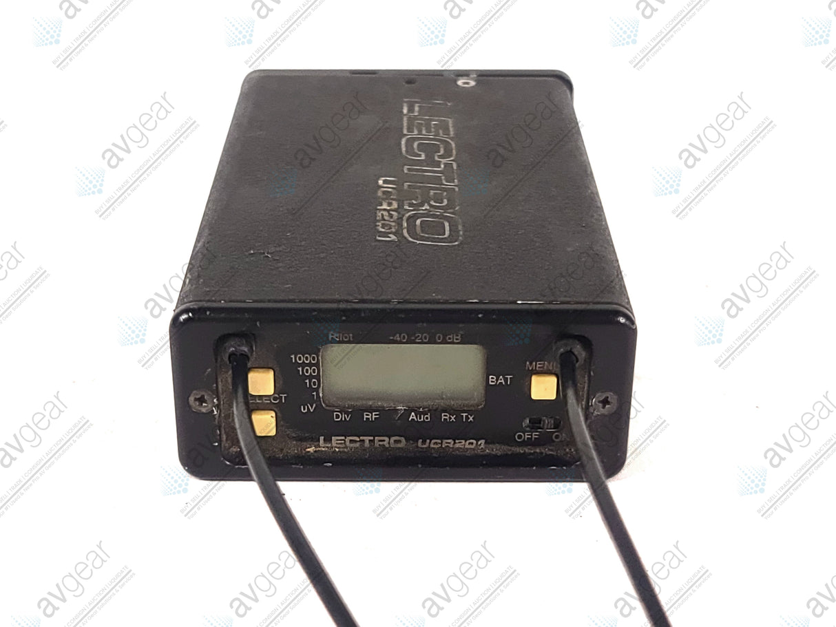 Lectrosonics UCR201 UHF Receiver Block 22 (563-588MHz) (FOR PARTS)