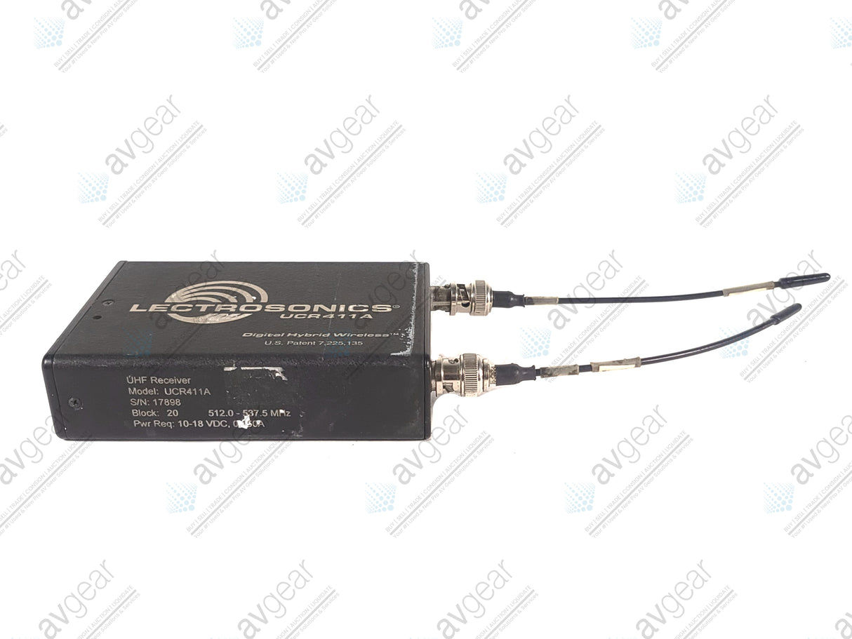 Lectrosonics UCR411A Digital Hybrid Wireless Receiver Block 20 (512-537MHz)