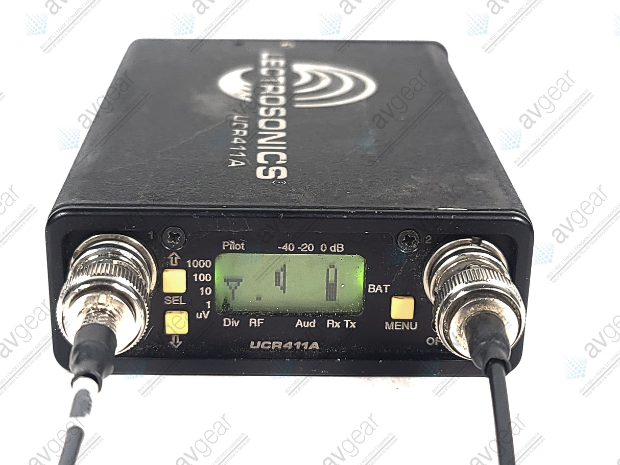 Lectrosonics UCR411A UHF Receiver Block 22 (563-588MHz)