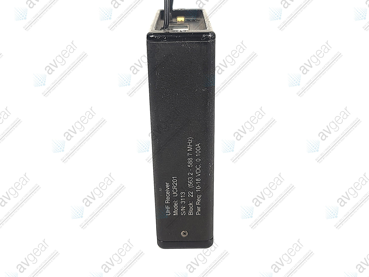 Lectrosonics UCR201 UHF Receiver Block 22 (563-588MHz)