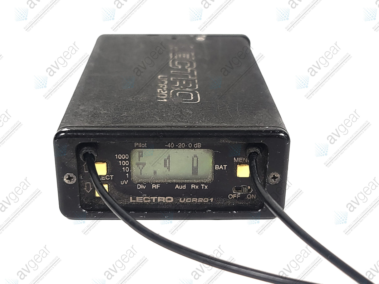 Lectrosonics UCR201 UHF Receiver Block 22 (563-588MHz)