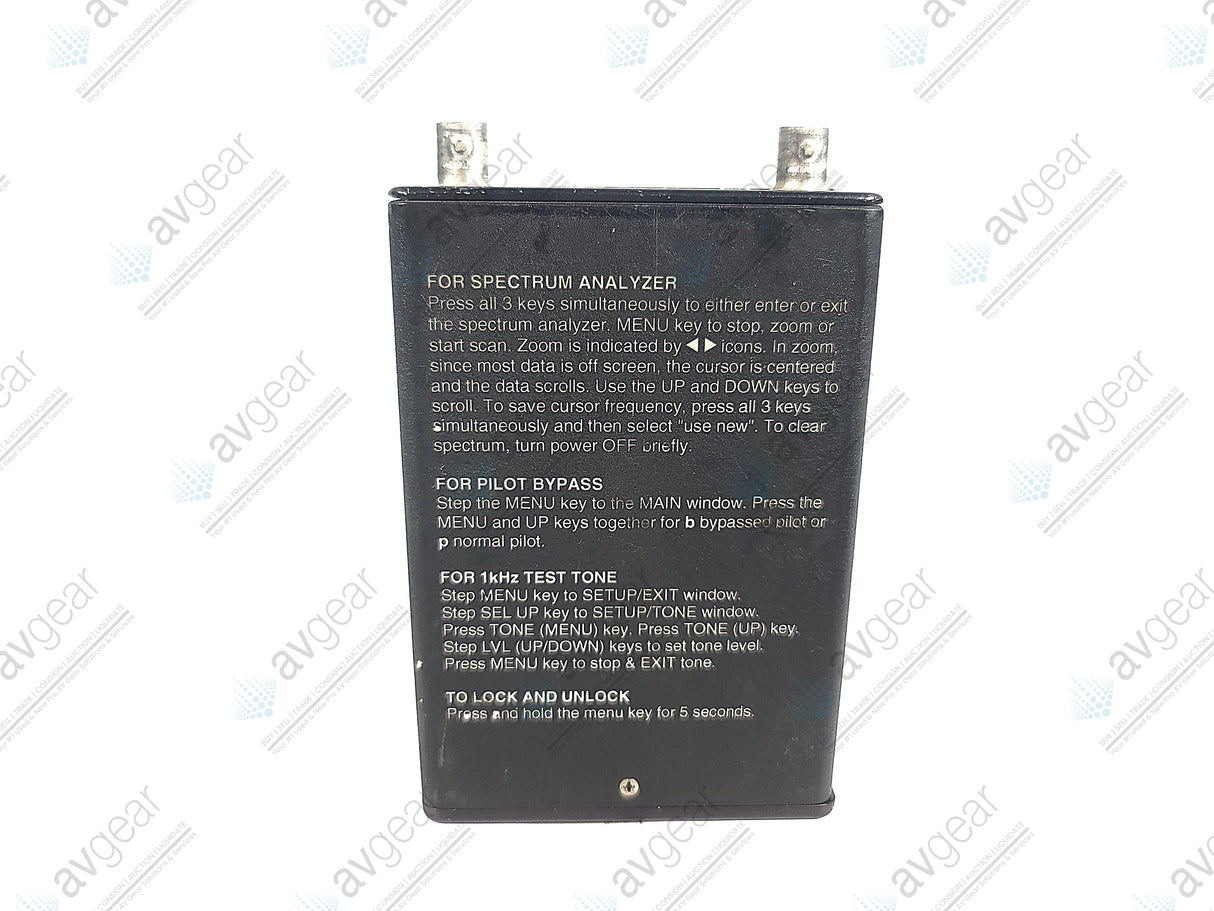 Lectrosonics UCR411A UHF Receiver Block 22 (563-588MHz) (For Parts)