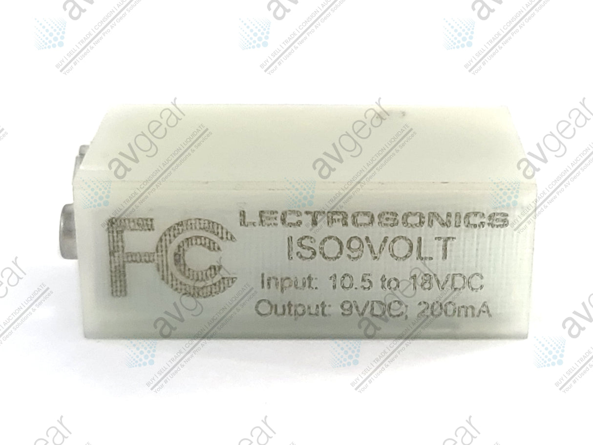 Lectrosonics FC ISO9VOLT Battery Eliminator