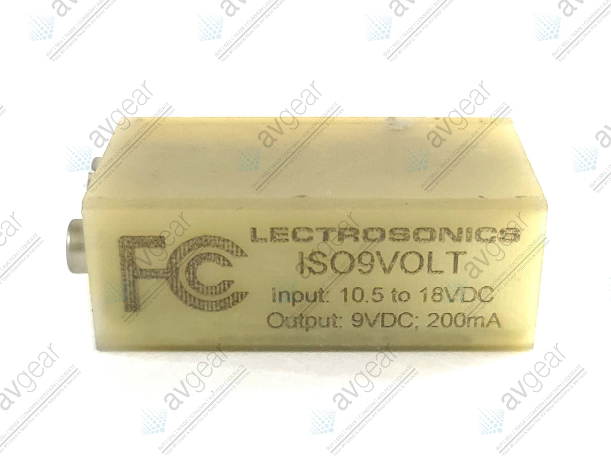 Lectrosonics FC ISO9VOLT Battery Eliminator