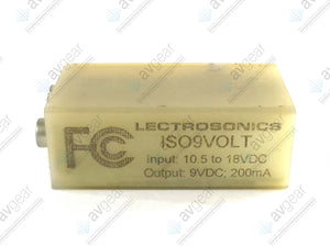 Lectrosonics FC ISO9VOLT Battery Eliminator