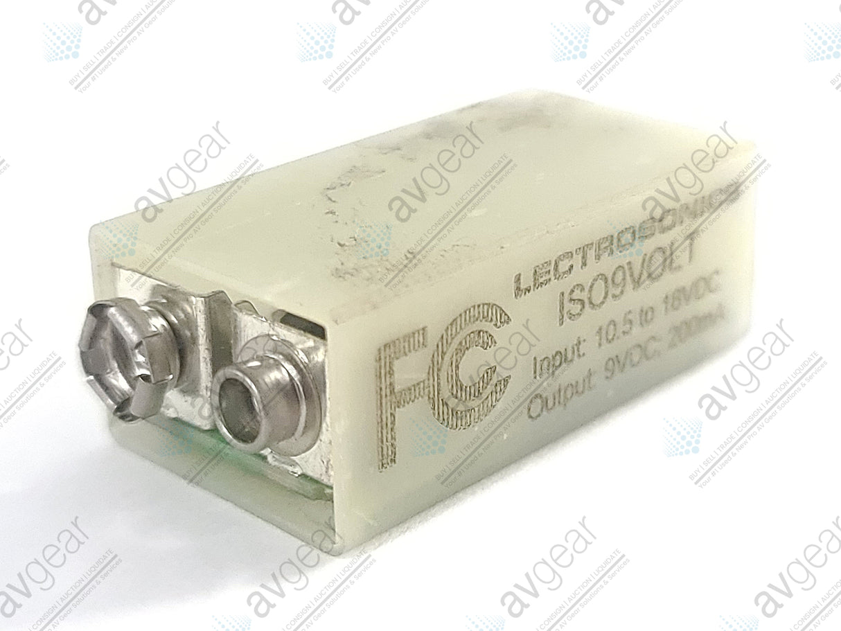 Lectrosonics FC ISO9VOLT Battery Eliminator