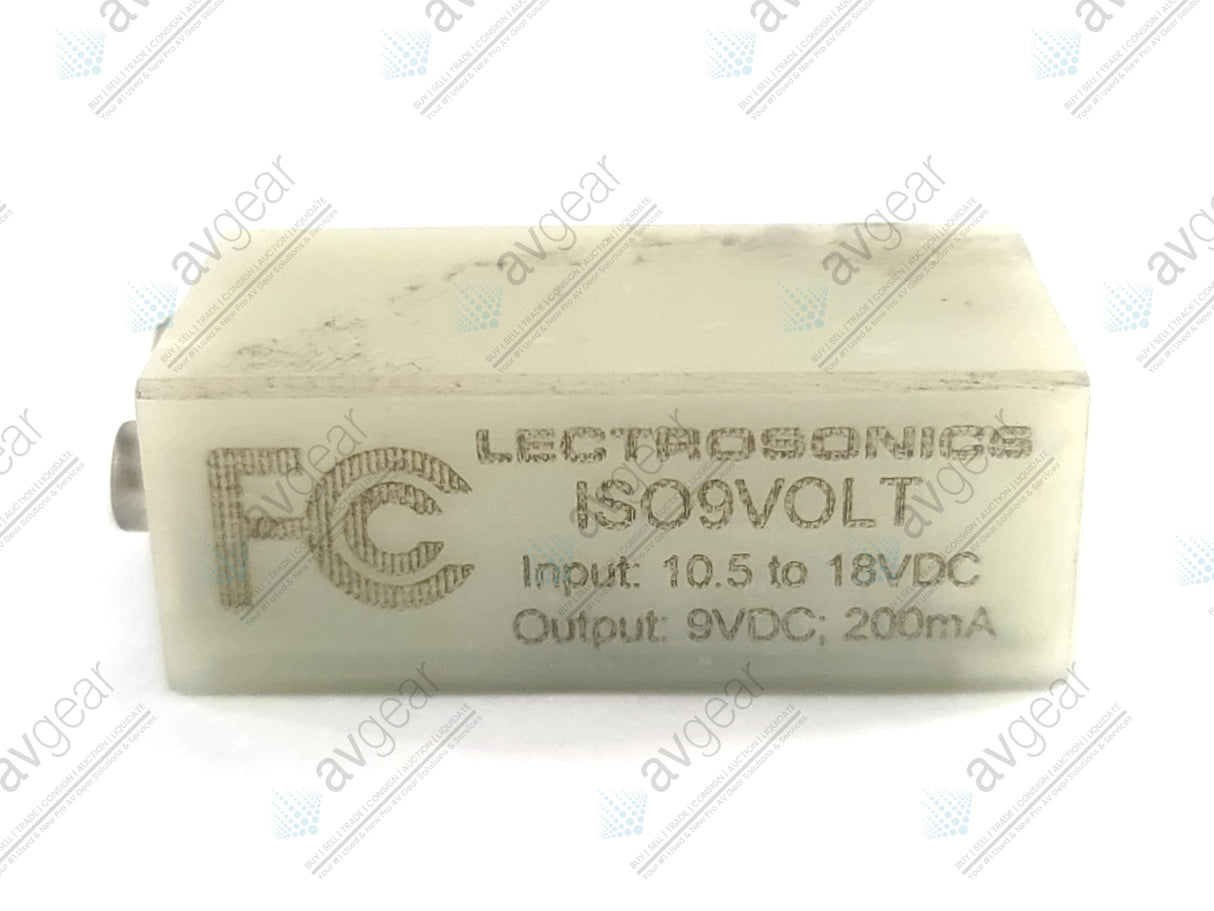 Lectrosonics FC ISO9VOLT Battery Eliminator