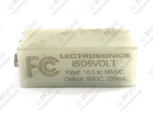 Lectrosonics FC ISO9VOLT Battery Eliminator