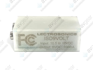 Lectrosonics FC ISO9VOLT Battery Eliminator