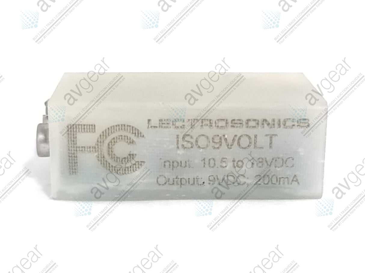 Lectrosonics FC ISO9VOLT Battery Eliminator