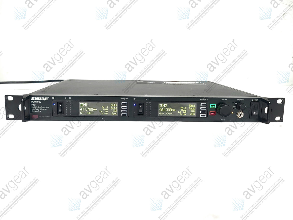 Shure P10T-G10 Wireless Transmitter (G10: 470-542MHz)