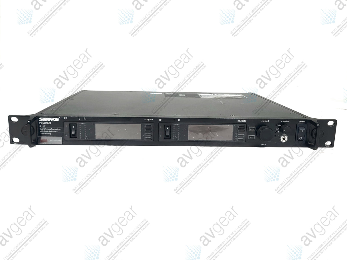 Shure P10T-G10 Wireless Transmitter (G10: 470-542MHz)