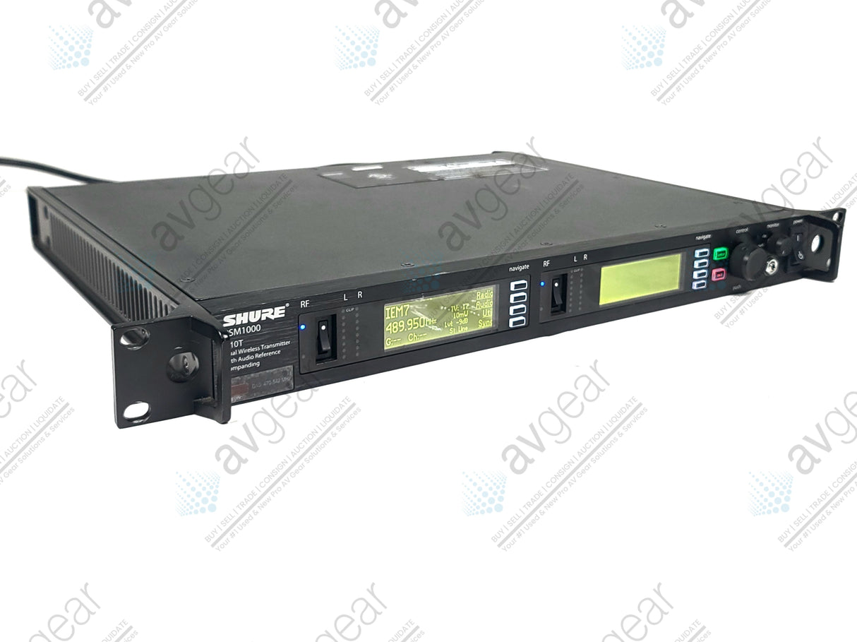 Shure P10T-G10 Wireless Transmitter (G10: 470-542MHz)