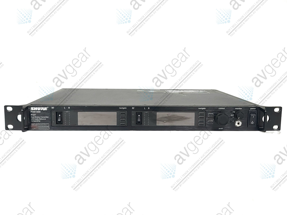 Shure P10T-G10 Wireless Transmitter (G10: 470-542MHz)