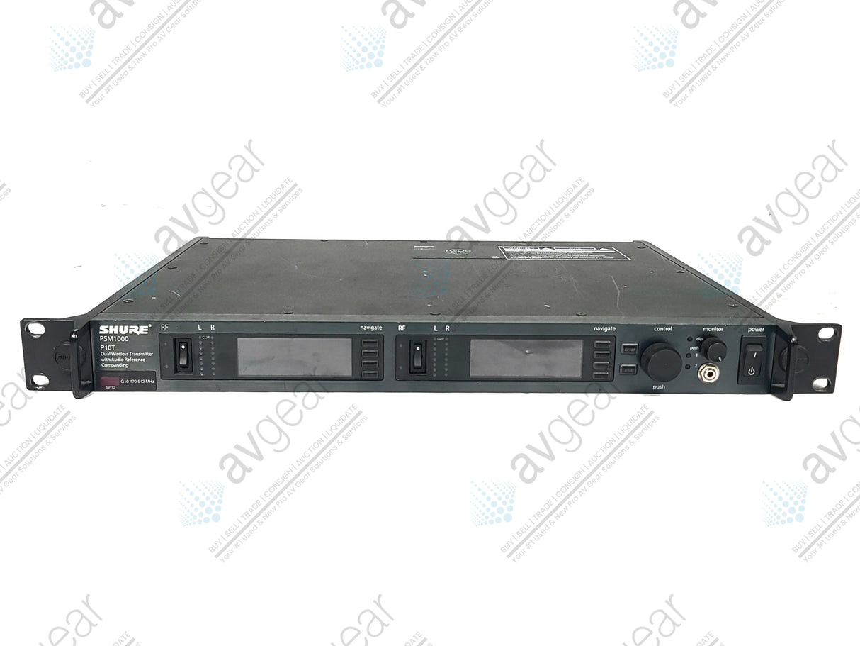 Shure P10T-G10 Wireless Transmitter (G10: 470-542MHz)