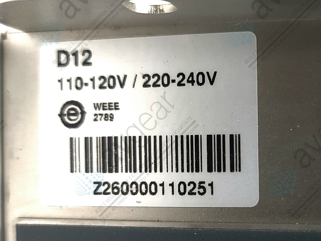 D&B Audiotechnik D12 Amplifier V2.31