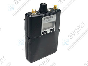 Shure P10R+ Diversity bodypack receiver (G10 Band: 470-542 MHz)