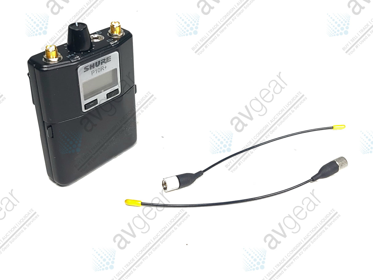 Shure P10R+ Diversity bodypack receiver (G10 Band: 470-542 MHz)