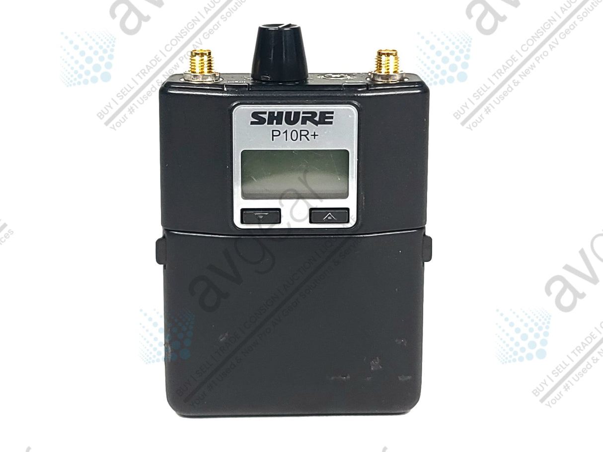 Shure P10R+ Diversity bodypack receiver (G10 Band: 470-542 MHz)