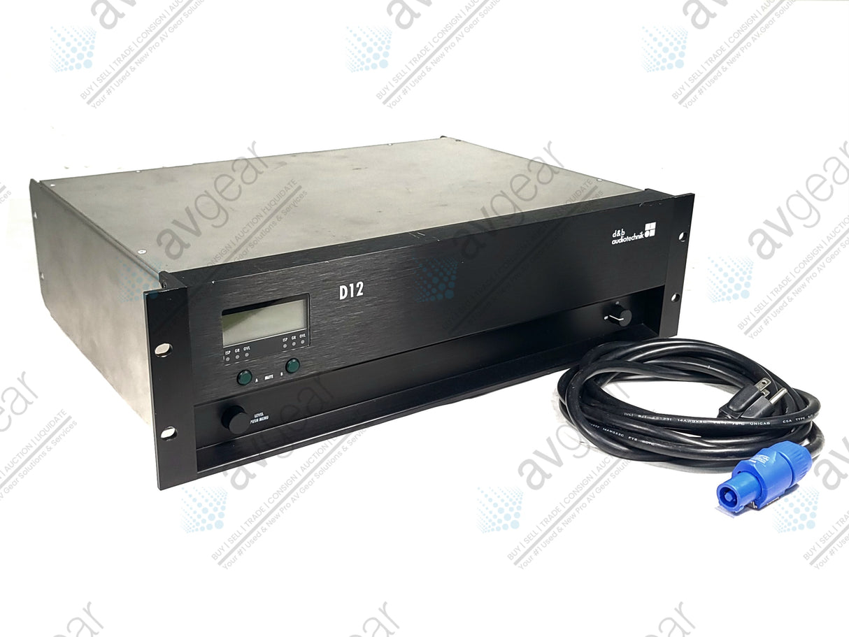 D&B Audiotechnik D12 Amplifier