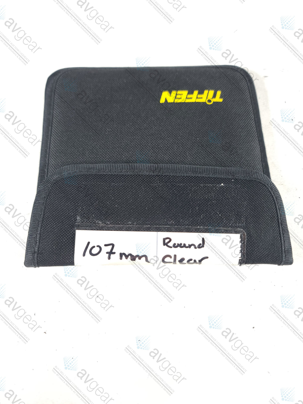 Tiffen Round 107MM Clear Filter in Tiffen Soft Pouch