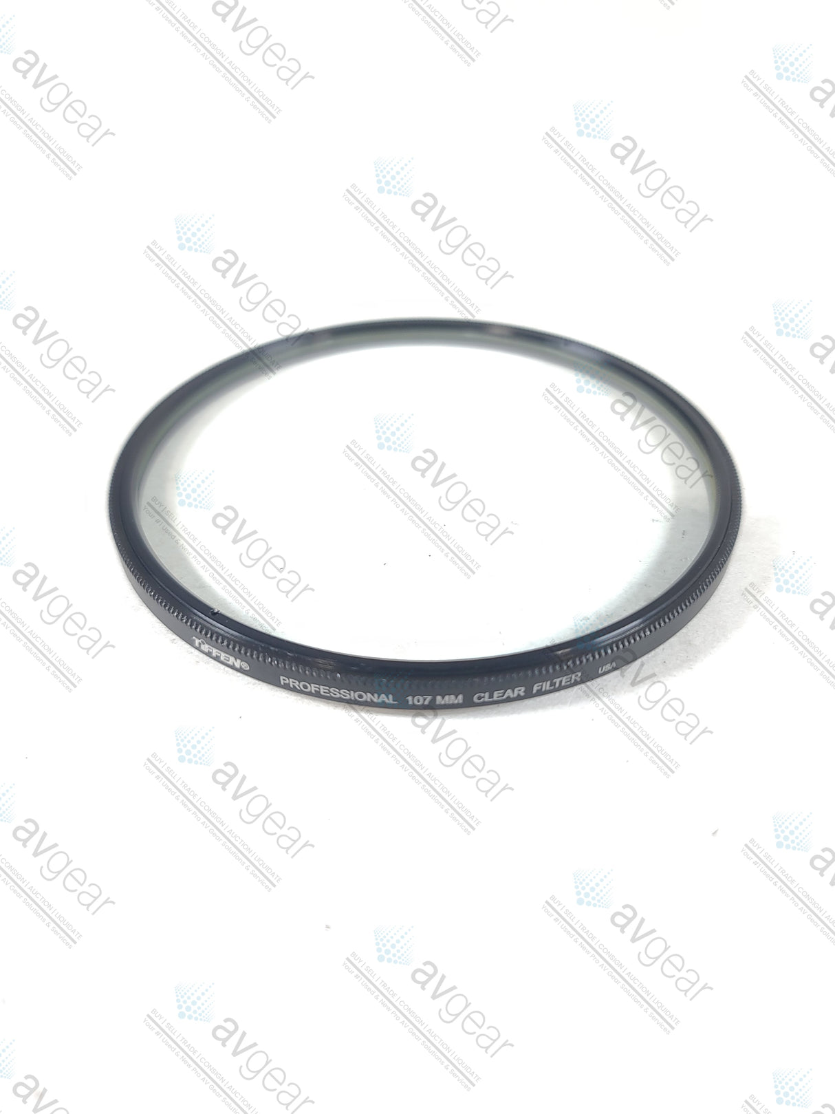 Tiffen Round 107MM Clear Filter in Tiffen Soft Pouch