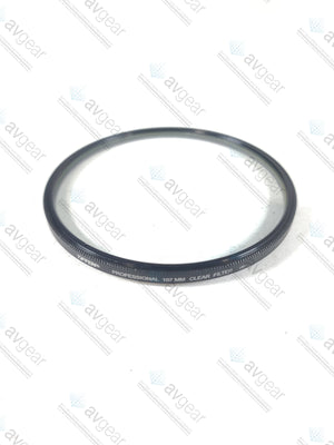 Tiffen Round 107MM Clear Filter in Tiffen Soft Pouch