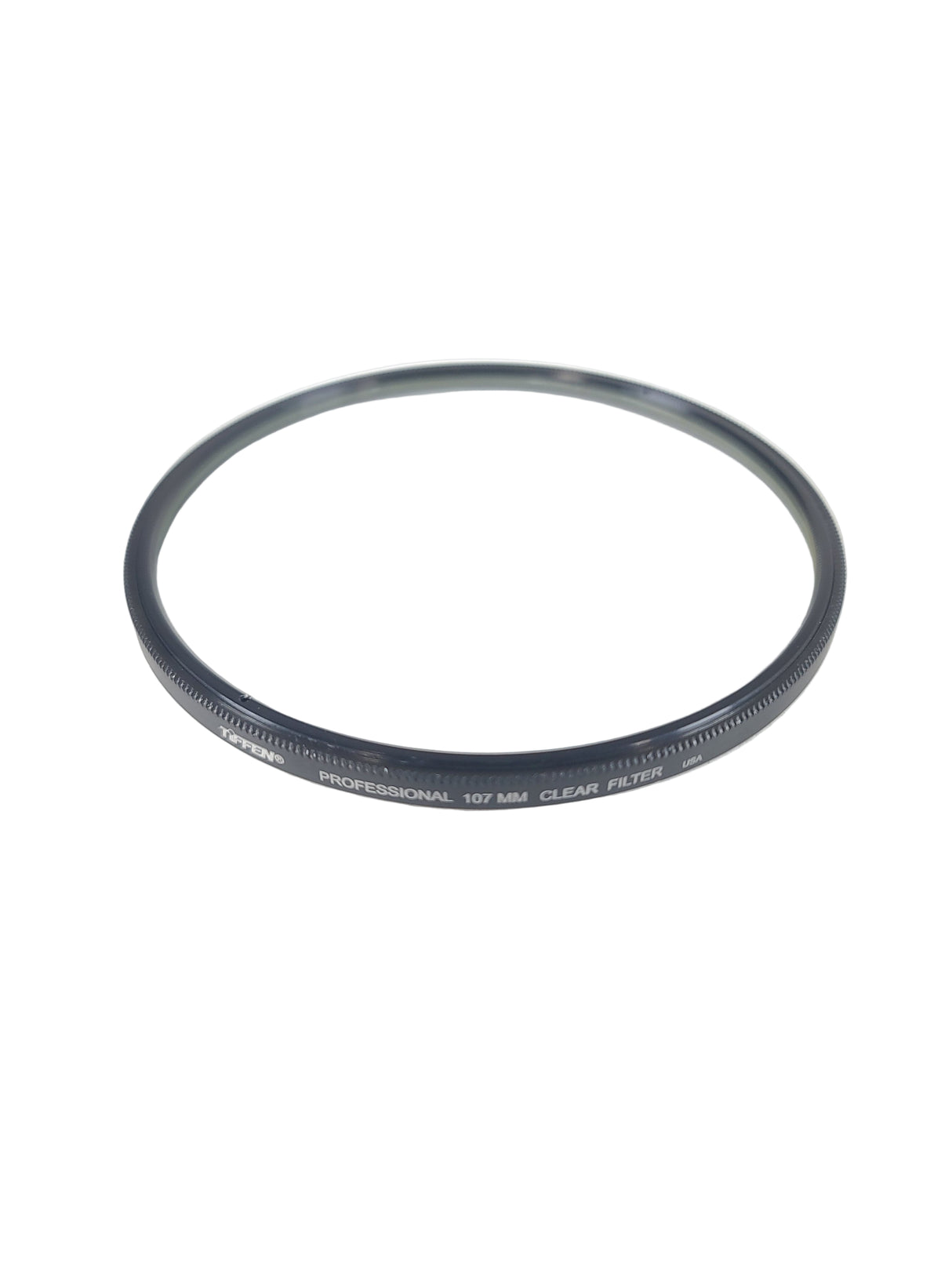 Tiffen Round 107MM Clear Filter in Tiffen Soft Pouch