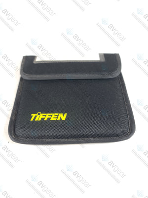 Tiffen 4x4 Square Clear Filter in Tiffen Soft Pouch
