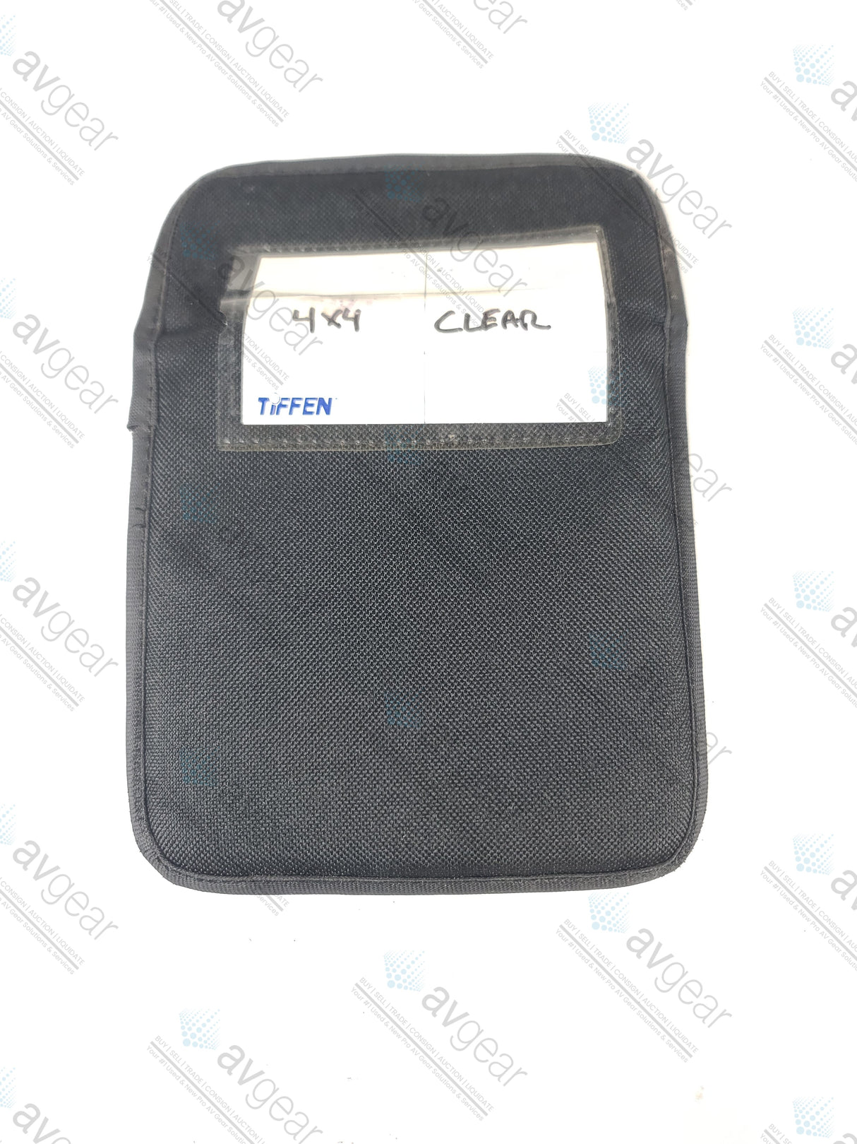 Tiffen 4x4 Square Clear Filter in Tiffen Soft Pouch