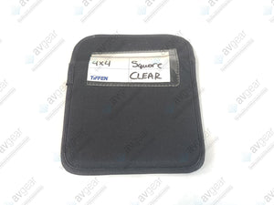 Tiffen 4x4 Square Clear Filter in Tiffen Soft Pouch