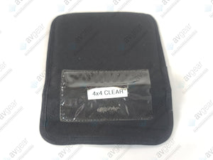 Tiffen 4x4 Square Clear Filter in Tiffen Soft Pouch