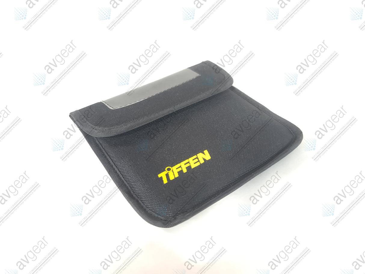 Tiffen 4x4 Square Clear Filter in Tiffen Soft Pouch