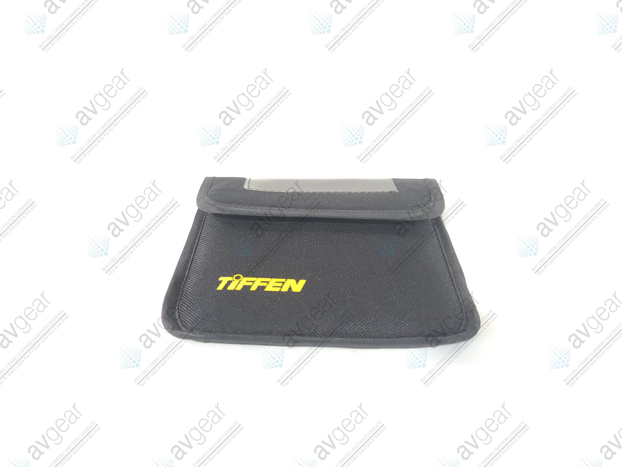 Tiffen 4x4 Square Clear Filter in Tiffen Soft Pouch
