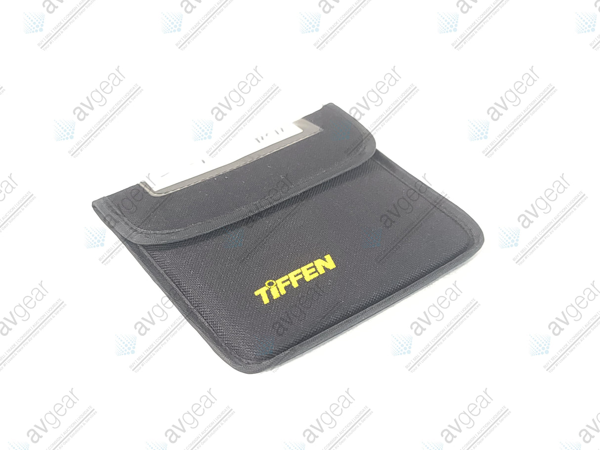 Tiffen 4x4 Square Clear Filter in Tiffen Soft Pouch