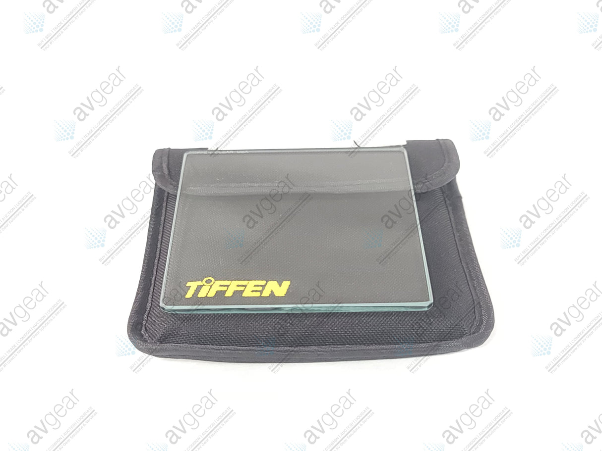 Tiffen 4x4 Square Clear Filter in Tiffen Soft Pouch
