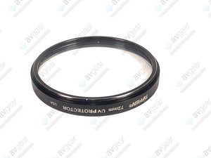 Tiffen 72MM UV Protector Filter in Soft Pouch