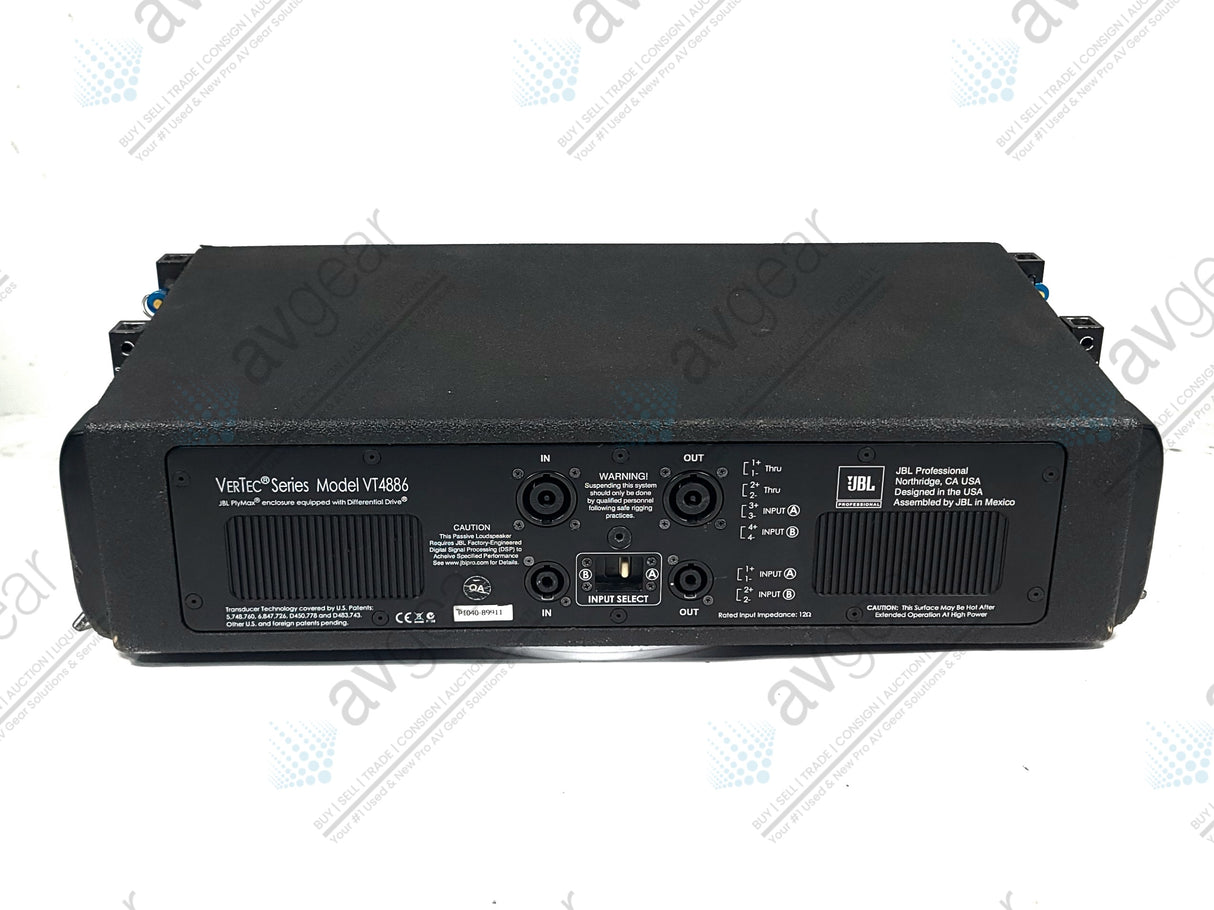 JBL VT4886 Subcompact Passive 3-Way Line Array Speaker