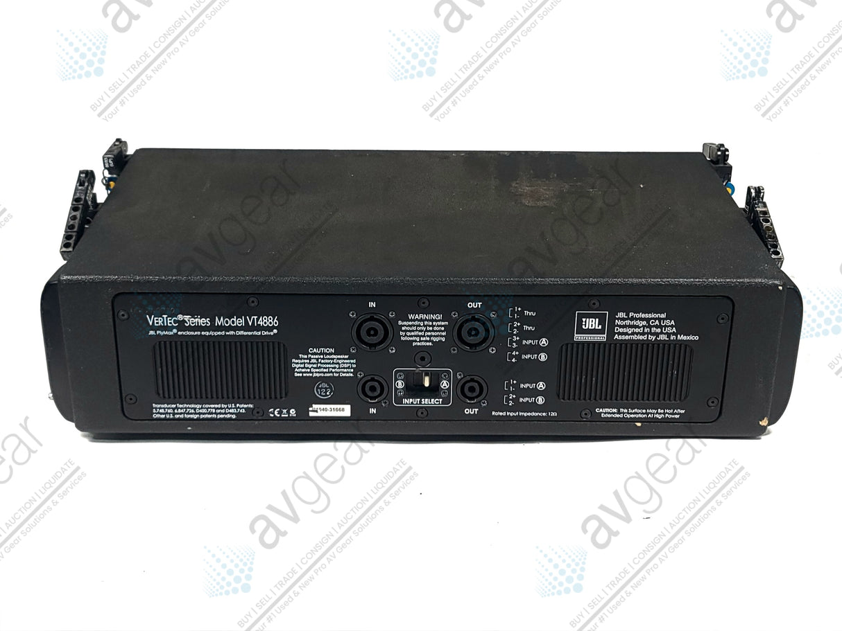 JBL VT4886 Subcompact Passive 3-Way Line Array Speaker