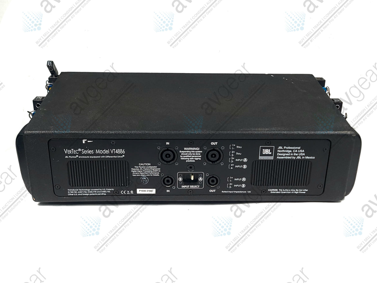 JBL VT4886 Subcompact Passive 3-Way Line Array Speaker