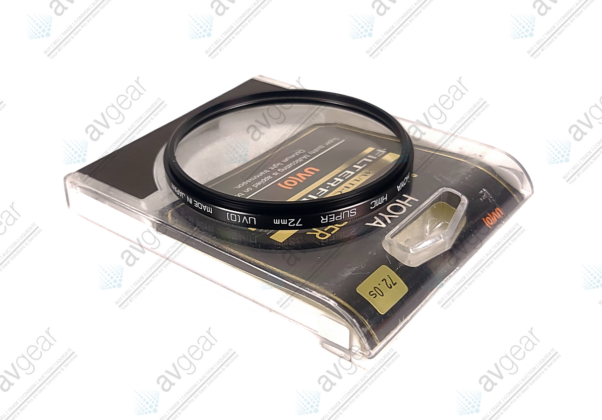 Hoya HMC Super 72MM UV(0) Filter Lens in Hoya Case