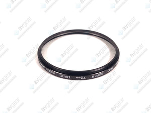 Hoya HMC Super 72MM UV(0) Filter Lens in Hoya Case