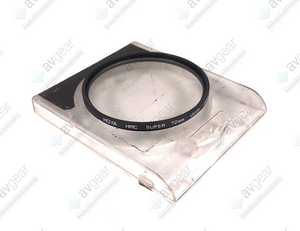 Hoya HMC Super 72MM UV(0) Filter Lens in Hoya Case