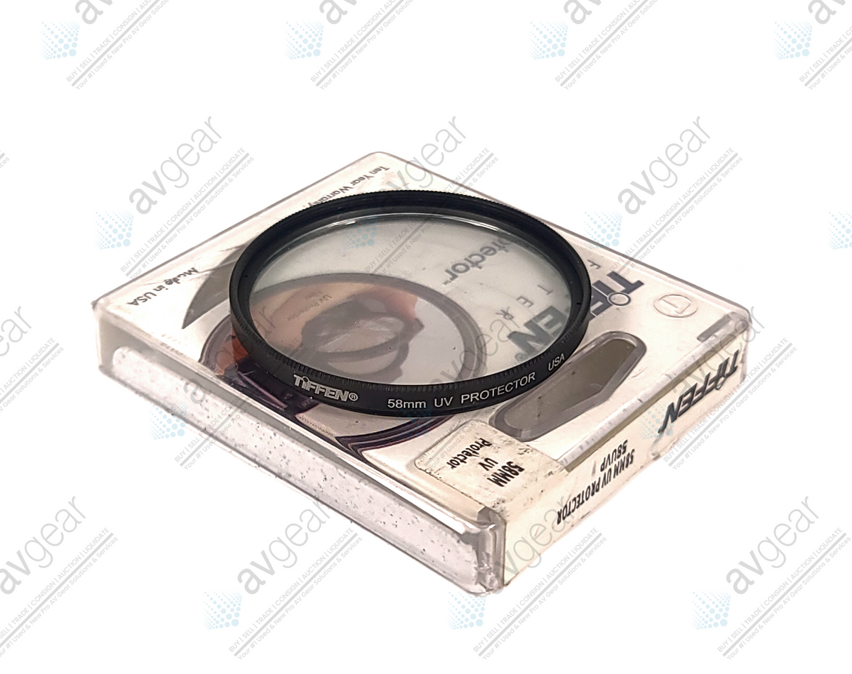 Tiffen 58MM UV Protector Lens in Case