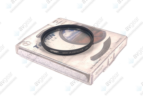 Tiffen 62MM UV Protection Filter Lens in Tiffen Case