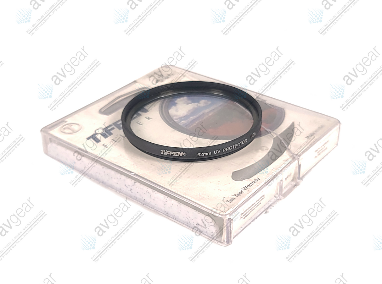 Tiffen 62MM UV Protection Filter Lens in Tiffen Case